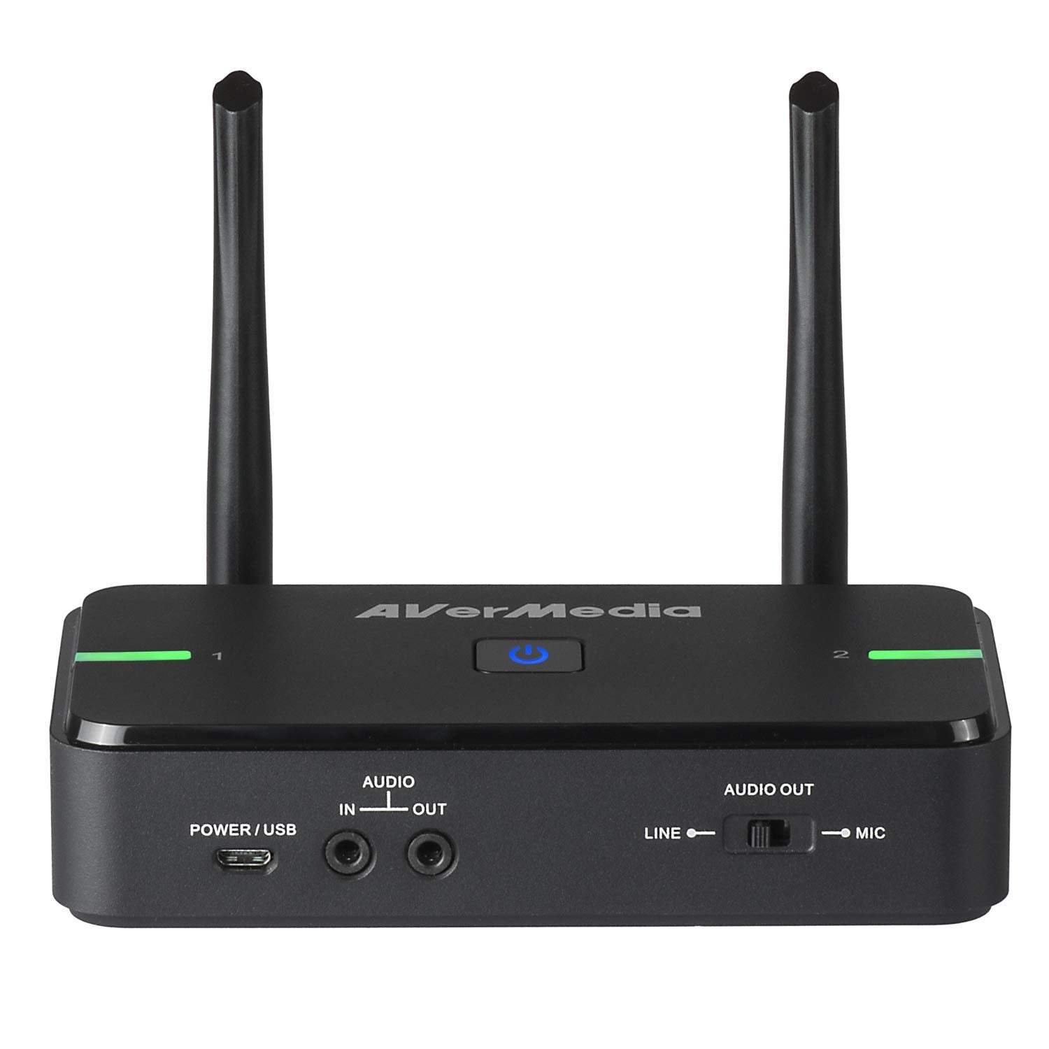 AVerMedia Avermic AW315: Wireless Teacher Microphones, Use 2 Microphones Simultaneously, One for Speaker and The Other for Audie